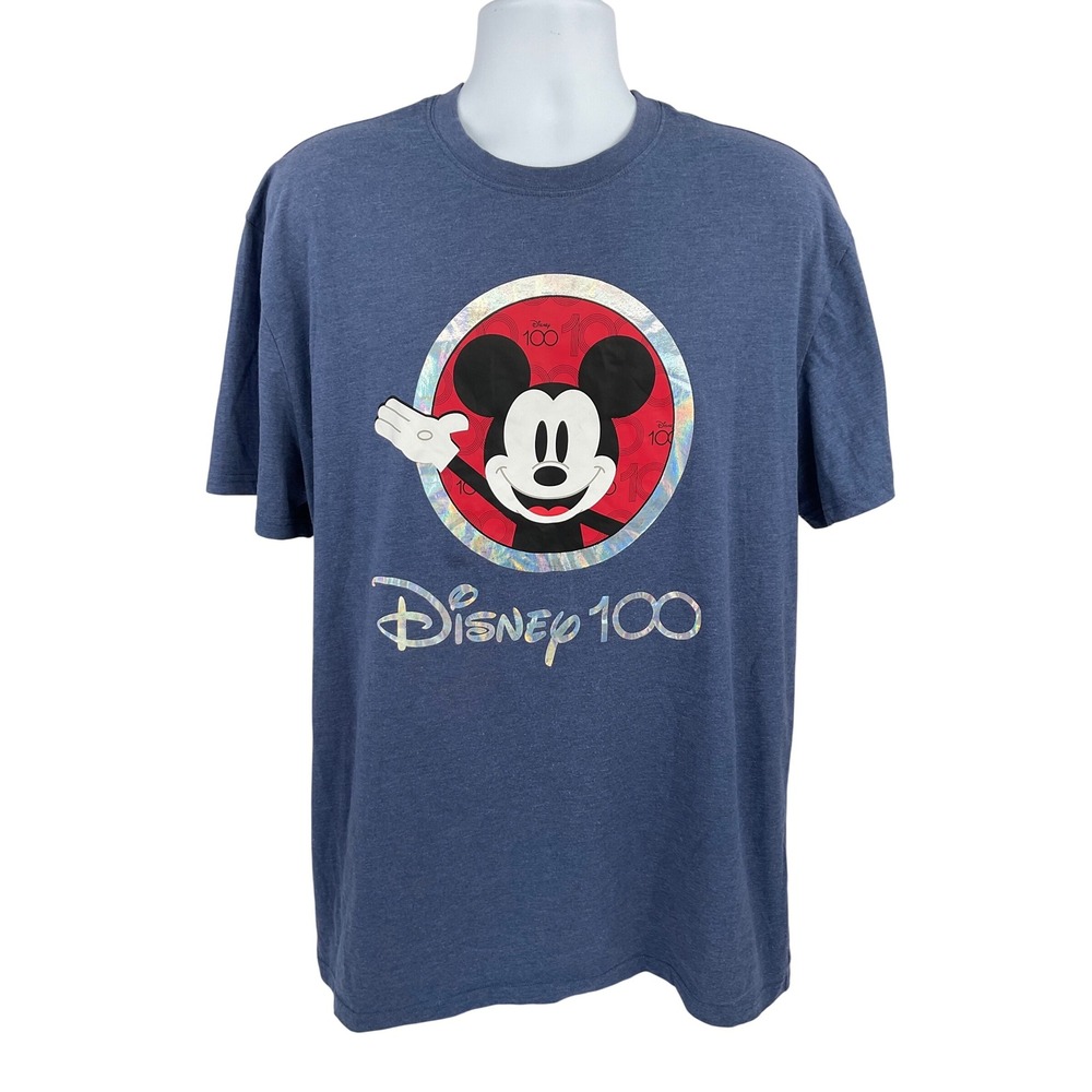 MICKEY MOUSE‎ DINEY 100 ANNIVERSARY TSHIRT SIZE XL#1203
